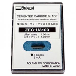 Roland DGA Part Number ZEC-U3100 for 45°/1.0 Offset Premium Blade, 5 pk. - Thick Materials