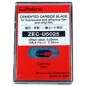 Roland DGA Part Number ZEC-U5025 for 45°/.25 Offset Premium Blade, 5 pk. - Standard Materials