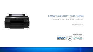 Brochure For 17 inch SureColor P5000 Epson Printers